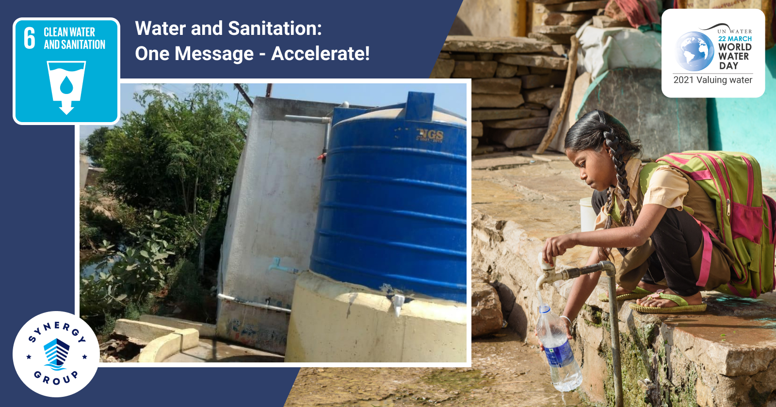 Synergy’s message on world water day