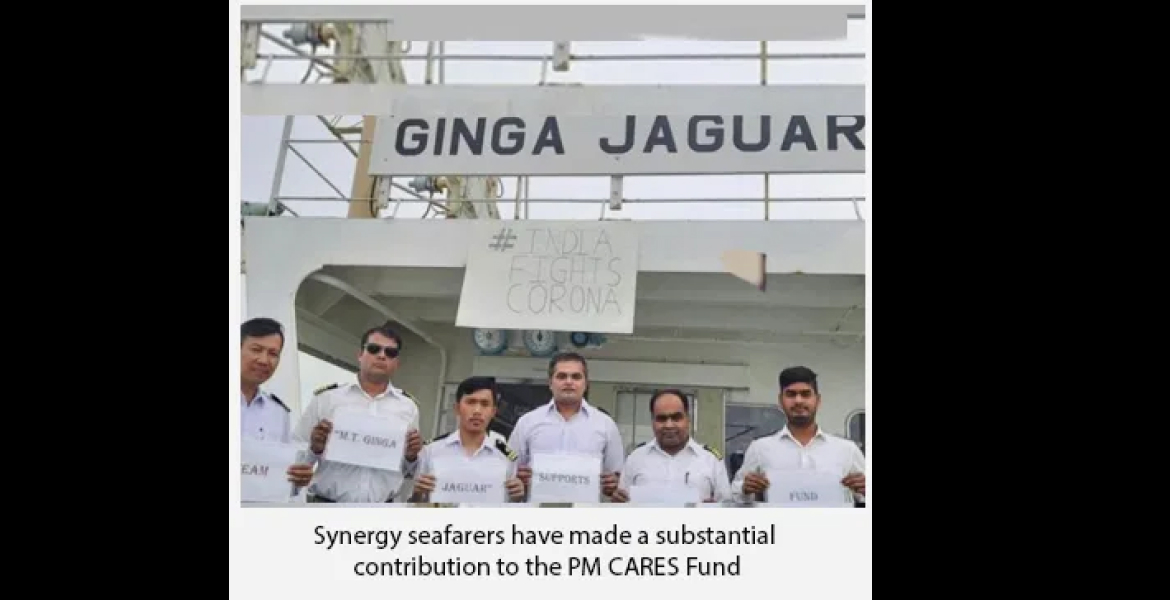 Synergy Group Seafarers Donate to COVID-19 Relief Fund