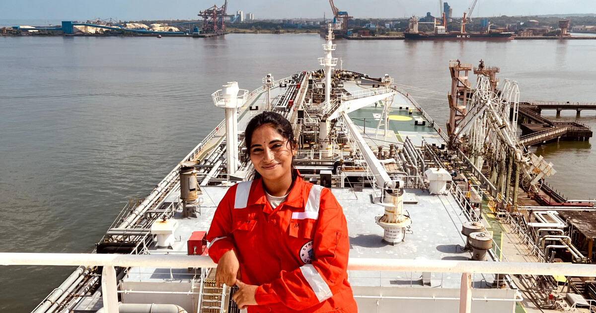 Interview with Ordinary Seaman Meenu Mahesh on the "BW LOYALTY"