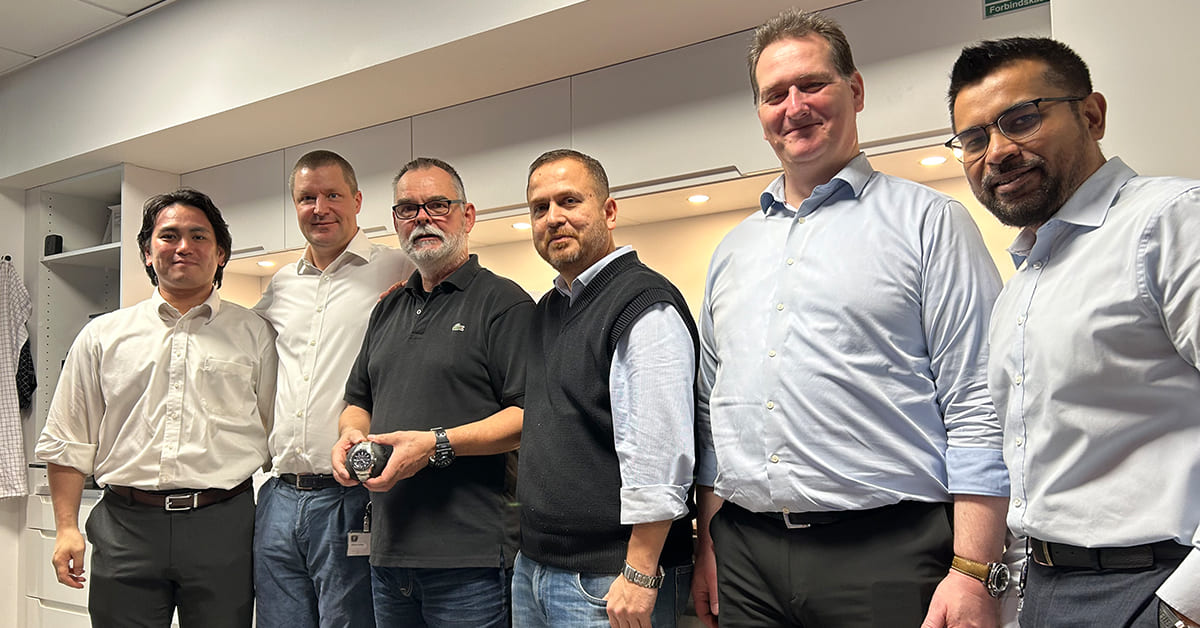 Interview with Captain Jens Gregersen at our Copenhagen office, as part of a presentation there to mark 40 years of continuous maritime service.