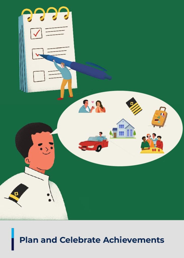 Setting goals and celebrating achievements to enhance motivation and reduce workplace anxiety