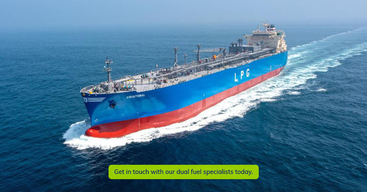 Explore our dual fuel vessel management solutions