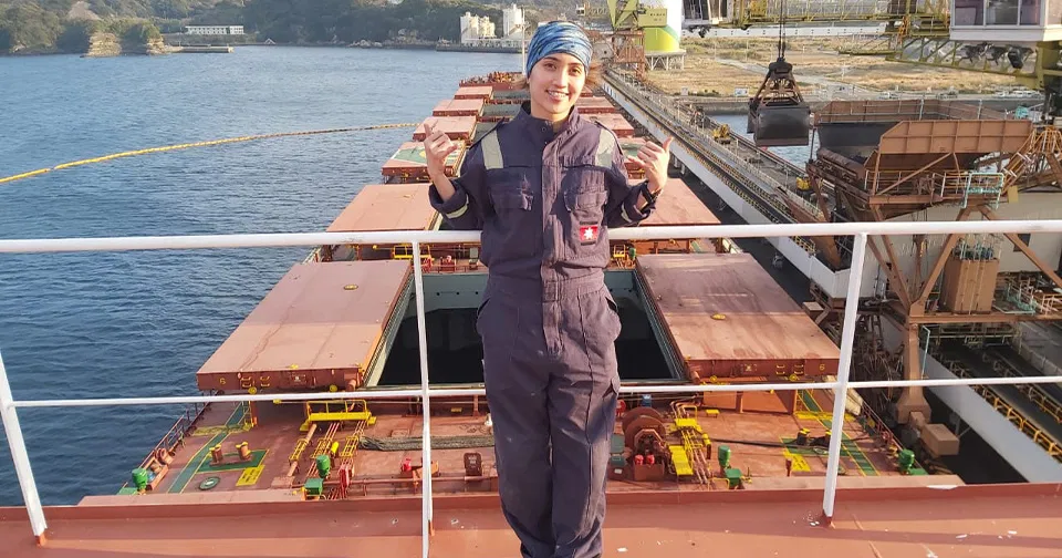 Interview with Second Officer Mara Colleen Ramasola