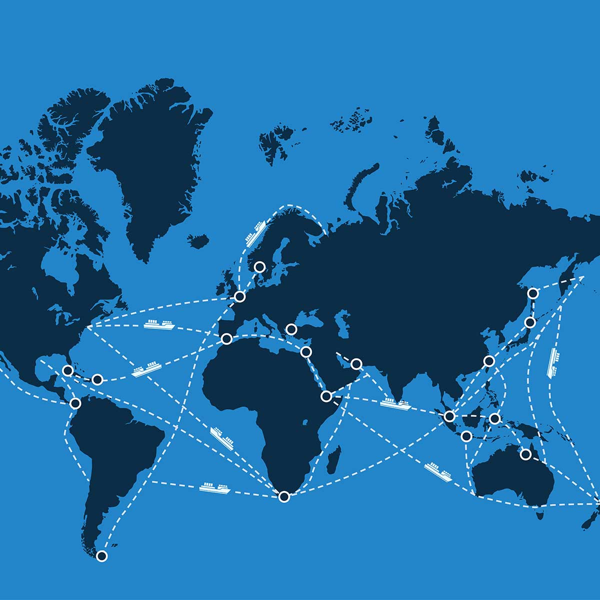 Geopolitical Tensions impact in global shipping route