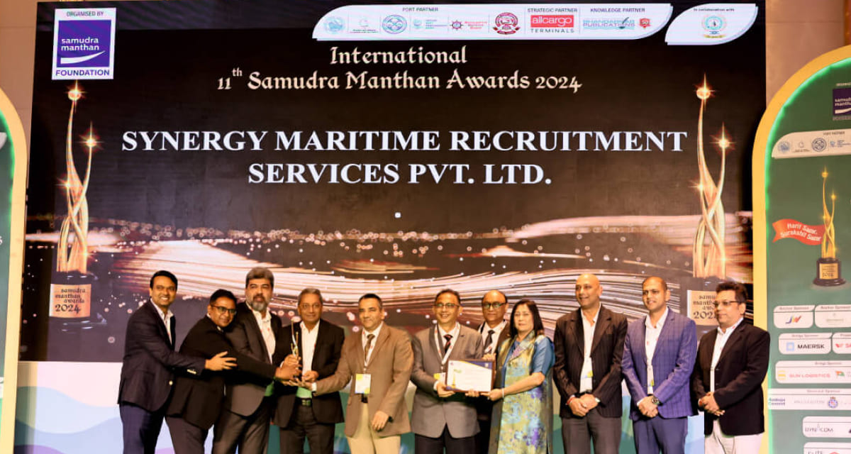 Synergy Marine Wins Crewing Company of the Year 2024