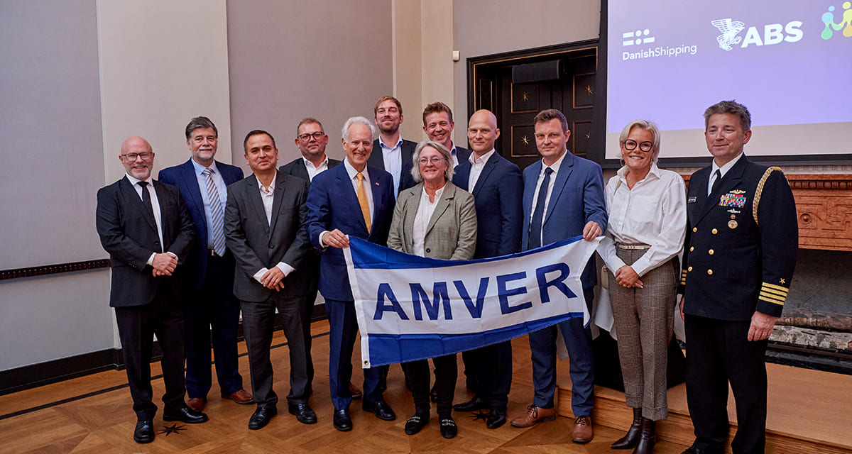 Synergy Denmark wins AMVER Award for Maritime Safety