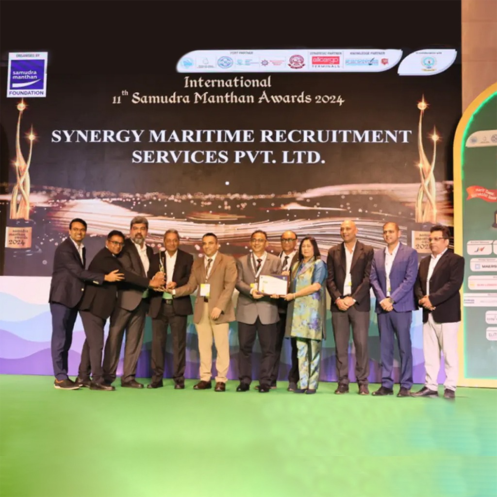 Synergy Marine gets crewing company award 2024
