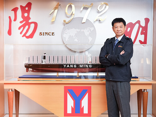 Capt. James J. S. Jeng, Chief Marine Technology Officer and Executive Vice President of Yang Ming Marine Transport Corporation