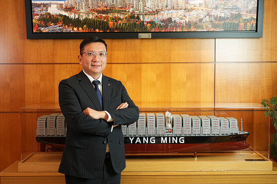 Feng-Ming Tsai, Chairman of Yang Ming Marine Transport Corporation.